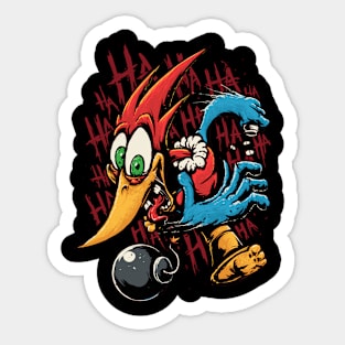 Woody Woodpecker Sticker